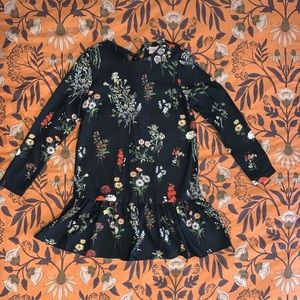 Philosophy Wildflower patterned Ruffle Hem Dress S